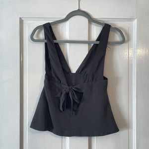 Zara tie back tank top
